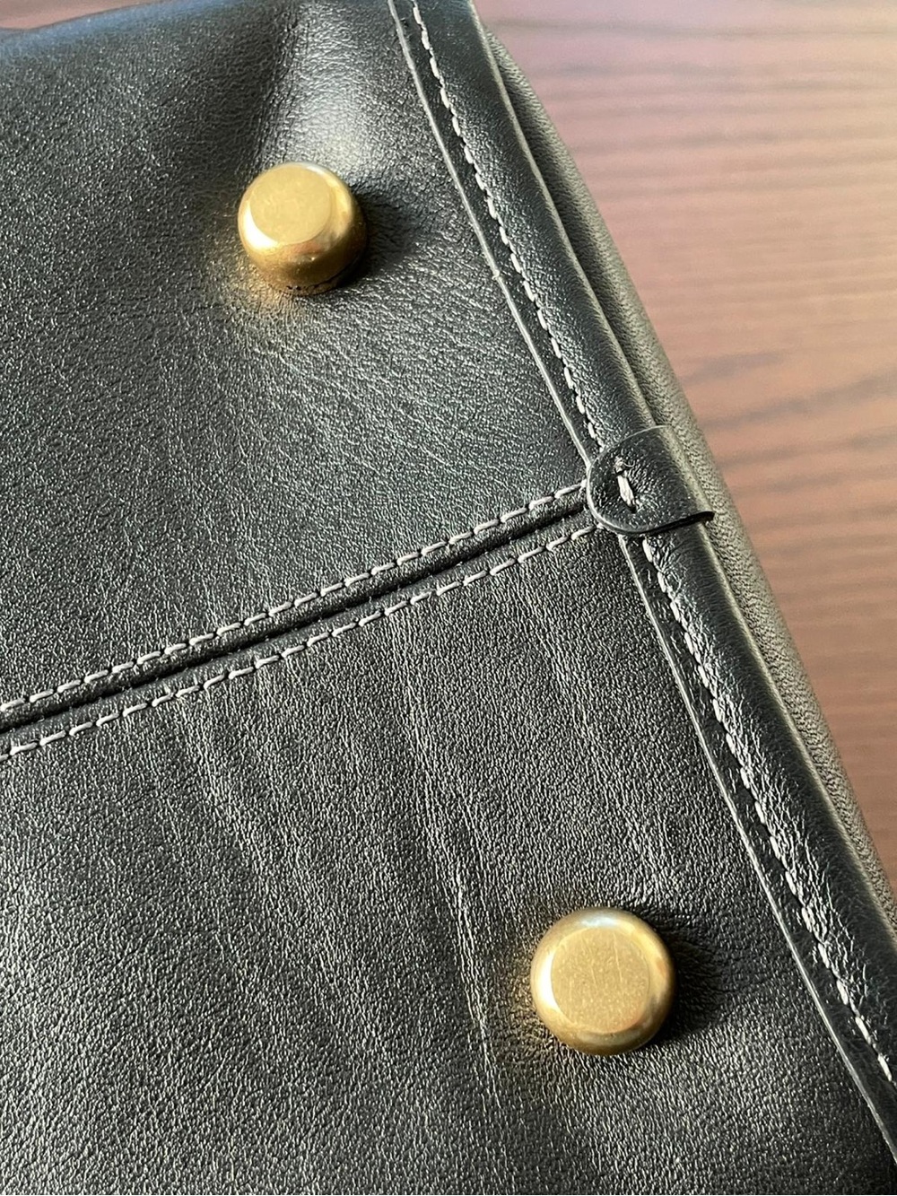 Coach Black Haversack Bag 2026 Re-edition with Gold Hardware - Picture 14 of 16